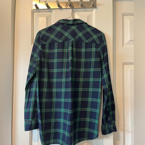 J.Crew XS plaid flannel popover - Picture 8 of 11